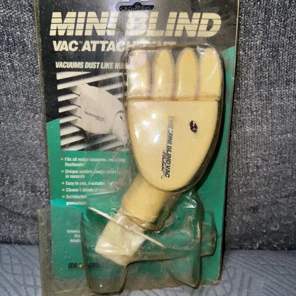 NEW Ideaworks Mini Blind Vac Attachment Vacuum & Dust